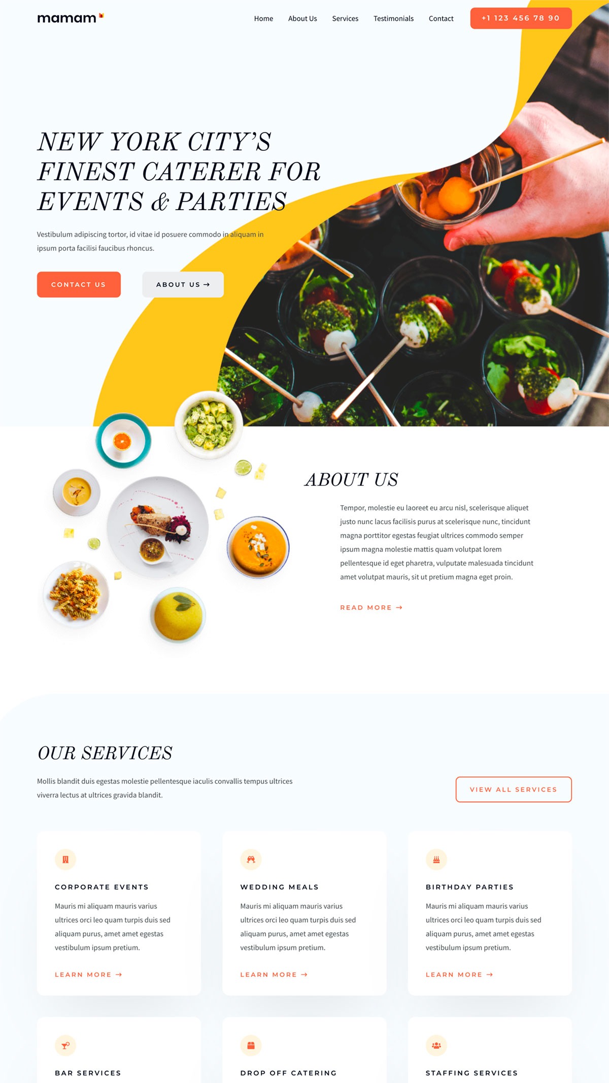 Home catering services 04 home